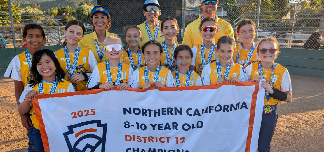 Almaden Softball District Champs